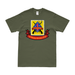 Distressed 1/27 Marines FMF Logo Emblem T-Shirt Tactically Acquired Small Military Green 