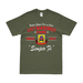 1st Bn 27th Marines (1/27 Marines) Since 1944 USMC Legacy T-Shirt Tactically Acquired   