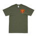 1st Bn 27th Marines (1/27 Marines) Logo Left Chest Emblem T-Shirt Tactically Acquired   