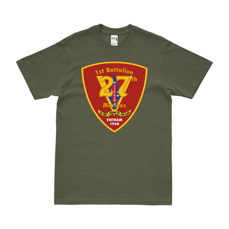 1st Battalion, 27th Marines (1/27) Unit Logo T-Shirt