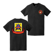 Double-Sided 1/27 Marines FMF USMC Veteran T-Shirt Tactically Acquired   