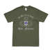 1-325 Airborne Infantry 'Red Falcons' Jump Wings T-Shirt Tactically Acquired Military Green Distressed Small