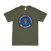 1st Bn 4th Marines (1/4 Marines) OEF Veteran T-Shirt Tactically Acquired Small Distressed Military Green