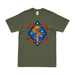 1st Battalion, 4th Marines (1/4 Marines) Logo T-Shirt Tactically Acquired Small Military Green 
