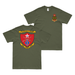 Double-Sided 1-5 Marines 5th Marine Regiment T-Shirt Tactically Acquired Military Green Small 