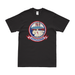 1-501 Parachute Infantry Regiment Logo T-Shirt Tactically Acquired Black Distressed Small