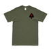 1-506th Infantry 'Red Currahee' Left Chest Emblem T-Shirt Tactically Acquired Military Green Small 