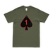 1-506th Infantry Regiment 'Red Currahee' Emblem T-Shirt Tactically Acquired Military Green Distressed Small