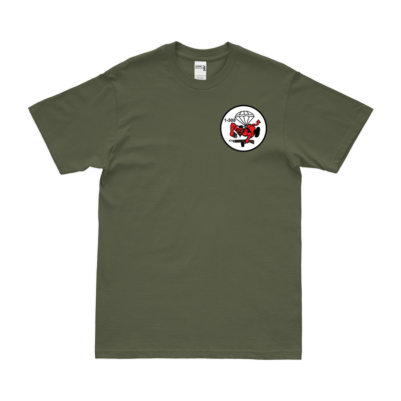 1-508 PIR '1 Fury' Left Chest Butt Devil T-Shirt