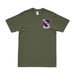1-508 PIR '1 Fury' Logo Left Chest Emblem T-Shirt Tactically Acquired Military Green Small 