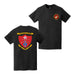 Double-Sided 1/5 Marines Logo USMC Veteran T-Shirt Tactically Acquired   