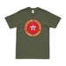 1st Bn 6th Marines (1/6 Marines) Combat Veteran T-Shirt Tactically Acquired Small Distressed Military Green