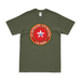 1st Bn 6th Marines (1/6 Marines) 1/6 HARD Motto T-Shirt Tactically Acquired Small Distressed Military Green