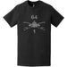 Distressed 1-64 Armor Regiment "Desert Rogues" T-Shirt Tactically Acquired   