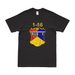 1-66 Armor Regiment Unit Emblem T-Shirt Tactically Acquired Black Distressed Small