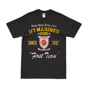 1st Battalion, 7th Marines (1/7) Since 1921 Legacy T-Shirt Tactically Acquired   