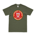 1st Bn 7th Marines (1/7 Marines) World War II T-Shirt Tactically Acquired Small Clean Military Green