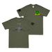 Double-Sided 1-70 Armor Regiment (1-70AR) T-Shirt Tactically Acquired Military Green Small 