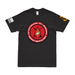 1/8 Marines 'The Beirut Battalion' Emblem T-Shirt Tactically Acquired Black Distressed Small