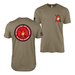 Double-Sided 1/8 Marines Gulf War Veteran T-Shirt Tactically Acquired Coyote Brown Small