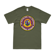 1st Bn 9th Marines (1/9 Marines) Combat Veteran T-Shirt Tactically Acquired Small Clean Military Green