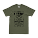 1-508 PIR '1 Fury' Whiskey Label T-Shirt Tactically Acquired Military Green Small 