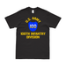 U.S. Army 100th Infantry Division Legacy T-Shirt Tactically Acquired Small Black 