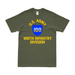 U.S. Army 100th Infantry Division Legacy T-Shirt Tactically Acquired Small Military Green 