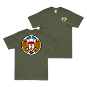 100th Bomb Group (Heavy) 8th Air Force WW2 T-Shirt Tactically Acquired Military Green Small 