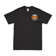 100th Bomb Group (Heavy) Left Chest Emblem WW2 T-Shirt Tactically Acquired Black Small 