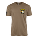 101st Airborne Division Left Chest CSIB Emblem T-Shirt Tactically Acquired Woodland Brown Small