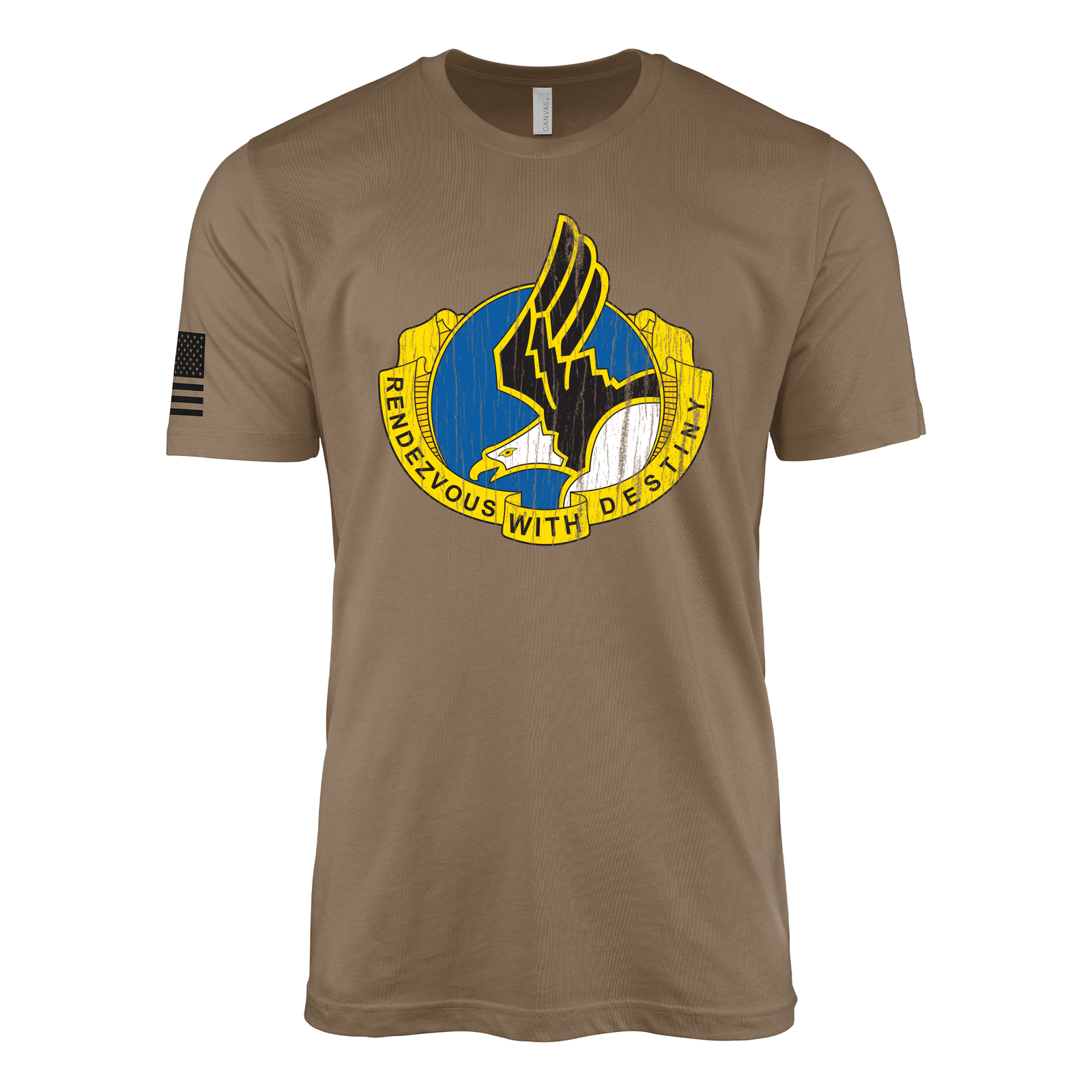 101st Airborne Division DUI Emblem T-Shirt Tactically Acquired