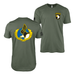 Double-Sided 101st Airborne Division DUI T-Shirt Tactically Acquired Military Green Small