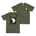 Double-Sided 101st Airborne Division SSI T-Shirt Tactically Acquired Military Green Small 