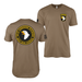 Double-Sided 101st Airborne Division Gulf War Veteran T-Shirt Tactically Acquired Woodland Brown Small