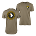 101st Airborne Division Vietnam Veteran Emblem T-Shirt Tactically Acquired Coyote Brown Small