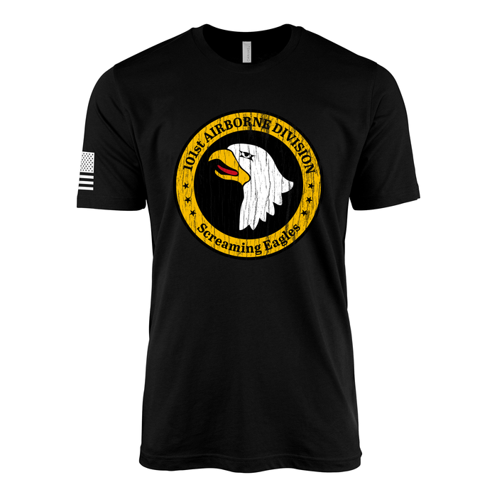 101st Airborne Screaming Eagles Emblem T-Shirt Tactically Acquired