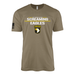 101st Airborne 'Screaming Eagles' Motto Emblem T-Shirt Tactically Acquired Coyote Brown Small