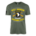 101st Airborne Division Graphic Moto T-Shirt Tactically Acquired Military Green Small