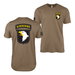 Double-Sided 101st Airborne Division SSI T-Shirt Tactically Acquired Woodland Brown Small