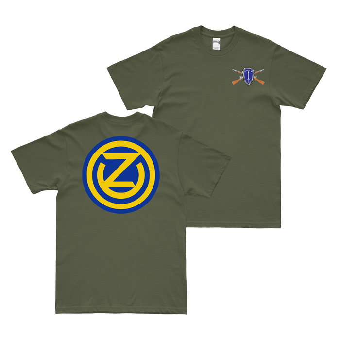 Double-Sided 102nd Infantry Division T-Shirt Tactically Acquired   