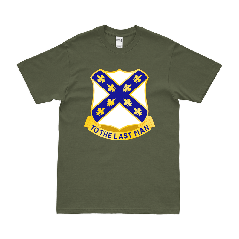 U.S. Army 103rd Infantry Regiment Logo Emblem T-Shirt