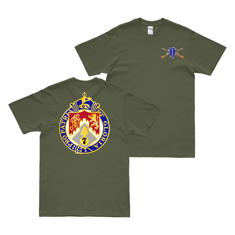 Double-Sided 107th Infantry Regiment T-Shirt