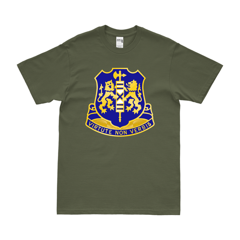 U.S. Army 108th Infantry Regiment Unit Logo Emblem T-Shirt
