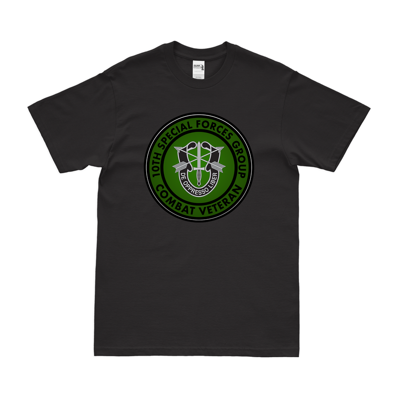 10th Special Forces Group (10th SFG) Combat Veteran T-Shirt