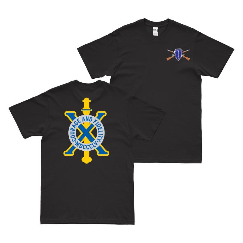 Double-Sided 10th Infantry Regiment T-Shirt