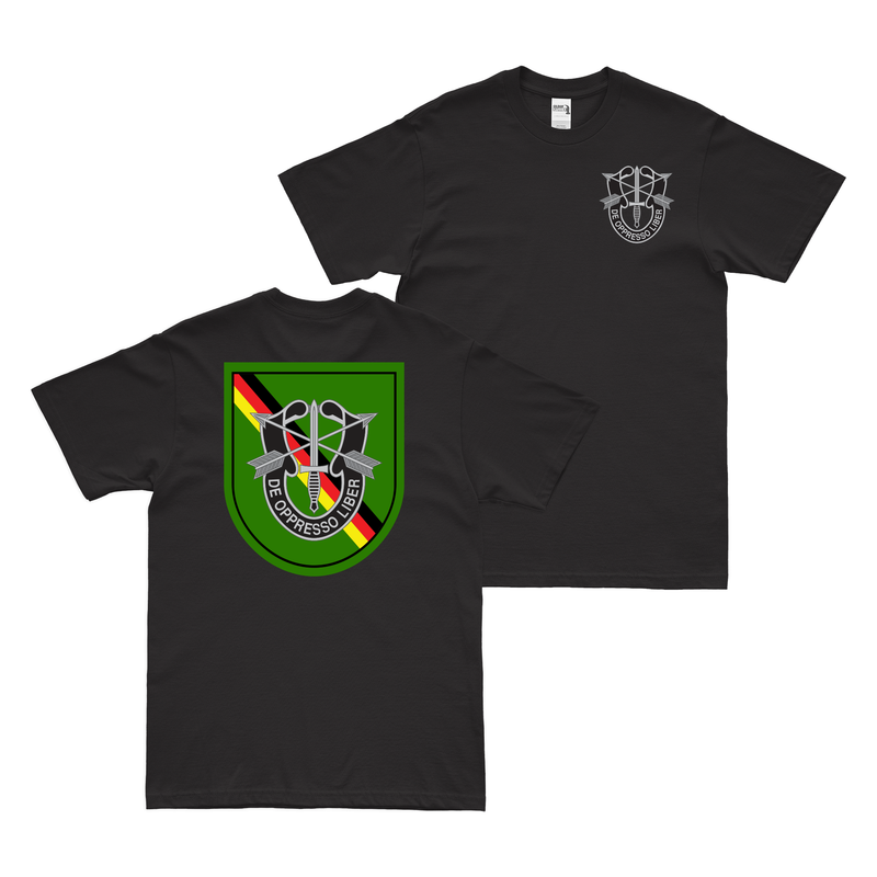 Double-Sided 10th Special Forces Group (10th SFG) Bad Tolz T-Shirt
