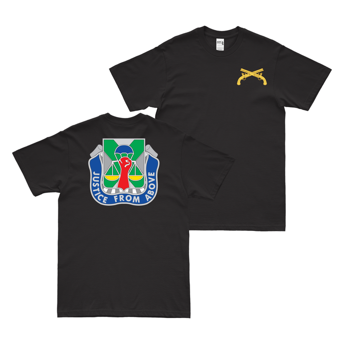 Double-Sided 10th Military Police Battalion T-Shirt Tactically Acquired Black Small 