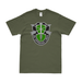 10th SFG (A) De Oppresso Liber Emblem T-Shirt Tactically Acquired Military Green Clean Small