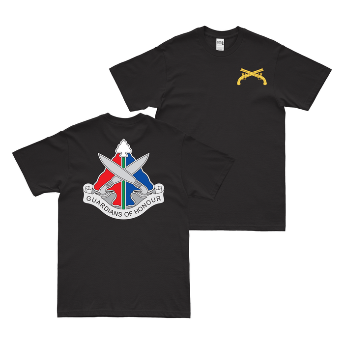 Double-Sided 112th Military Police Battalion T-Shirt Tactically Acquired Black Small 